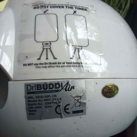 Photo of free Dri Buddi Electric clothes drier (Charlbury OX7) #2