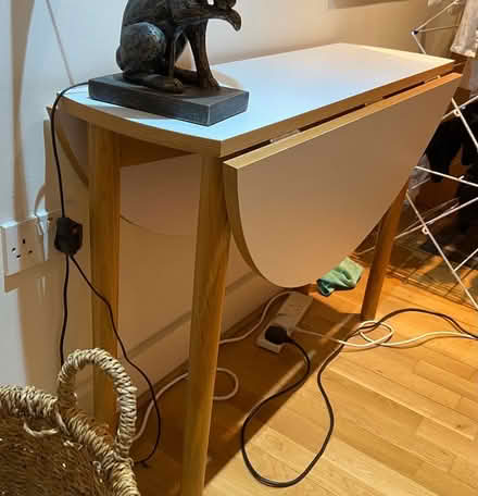 Photo of free Folding table 100cm dia (Surbiton KT6) #1