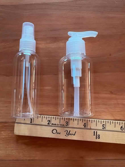 Photo of free Travel bottles (Downtown Sunnyvale) #1