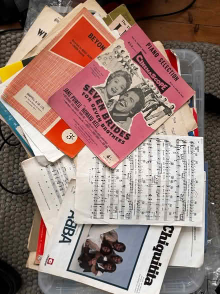 Photo of free Sheet music (CT5) #1