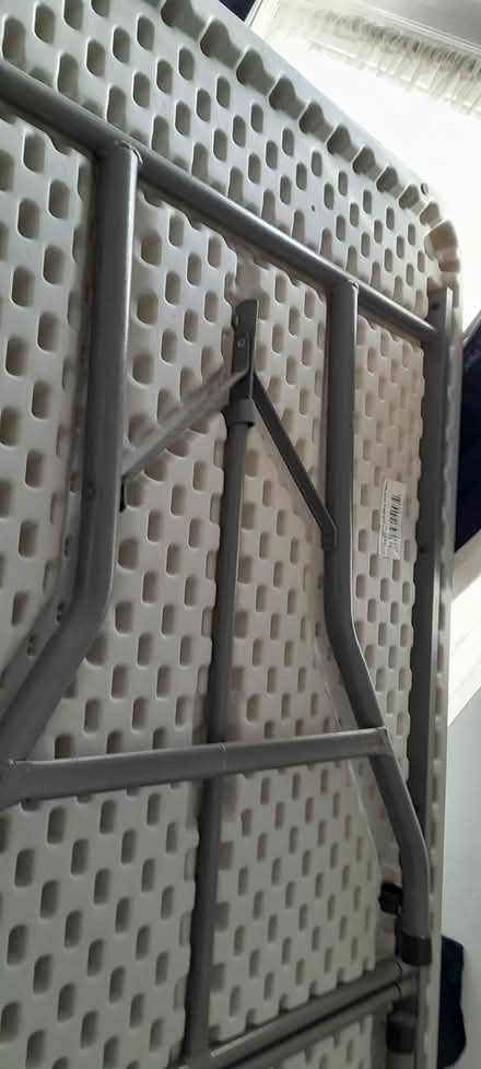 Photo of free Metal utility table (Plumstead SE18) #2