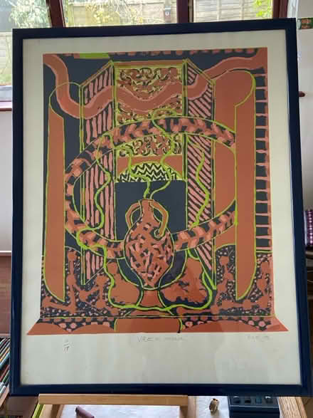 Photo of free Framed screenprint (Near Balsall Common CV7) #1