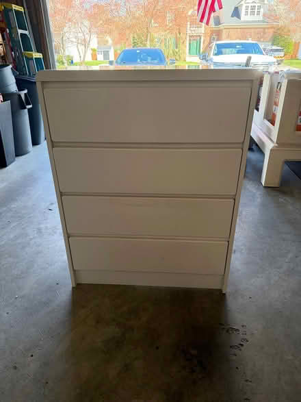 Photo of free White dresser (Bowie) #2