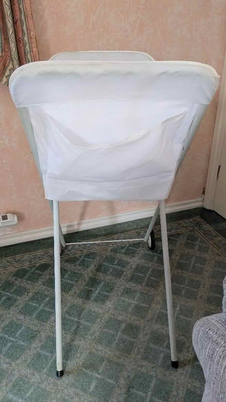 Photo of free No Bend Folding Washing Basket Laundry Clothes Trolley Cart (Caldy Valley CH3) #2