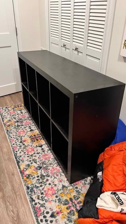 Photo of free Black Ikea cube shelf - 2x4 (Petworth) #1