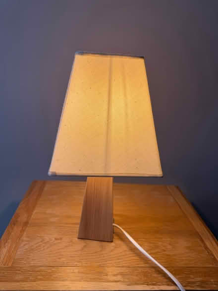 Photo of free Table Lamp + light bulb (Upminster Bridge RM14) #1