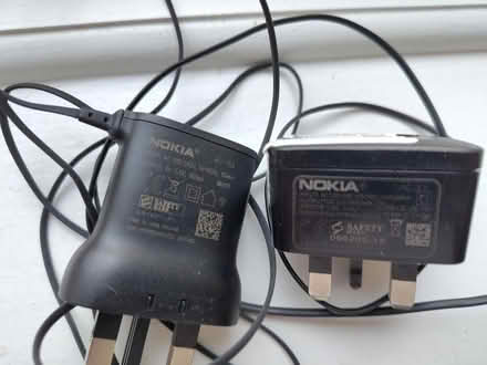 Photo of free Nokia phone chargers, both working (bray) #1