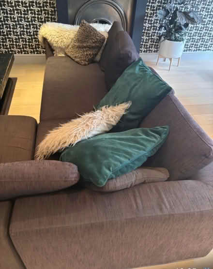 Photo of free Modular brown corner sofa (Teddington TW11) #2