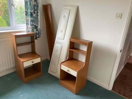 Photo of free Headboard with Bedside table (Blossomfield B91) #4