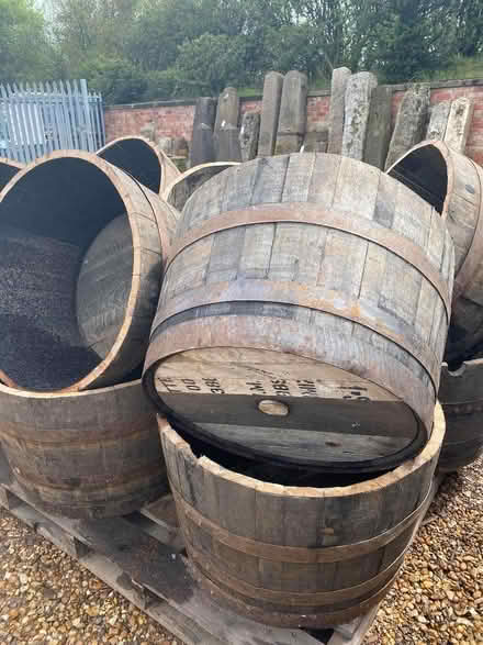 Photo of Wood containers for planting (North Baljaffray G61) #1