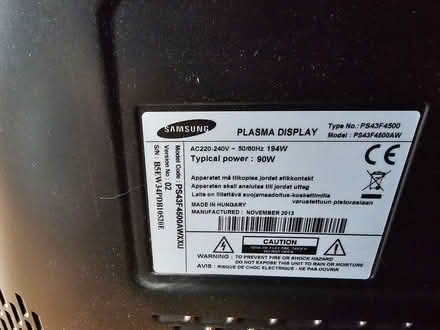 Photo of free old but fully working 43" TV (Dorridge B93) #3