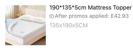 Photo of free Soft Mattress Topper (Balsall Common CV7) #2