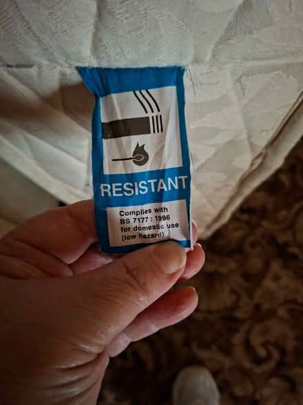 Photo of free King size mattress (Moseley Green WV10) #3