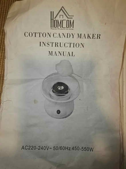 Photo of free cotton candy maker (RH12) #2