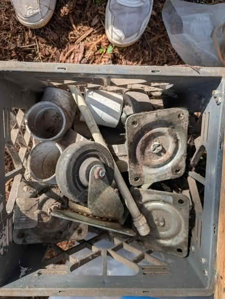 Photo of free Big casters PVC pipe (Kenmore) #1