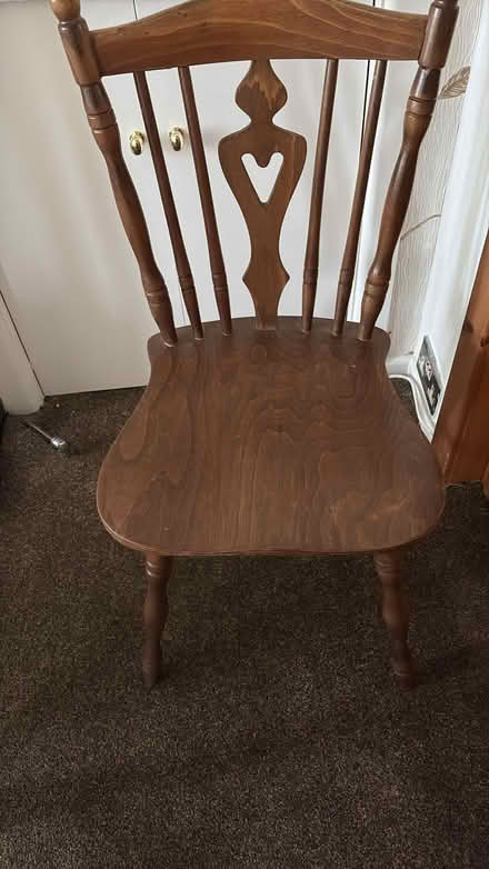 Photo of free 6 dining chairs (Litherland) #1