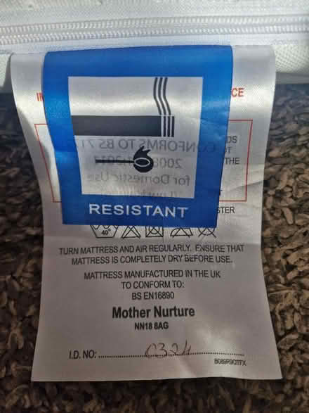 Photo of free Small mattress (West Bromwich - B70) #3