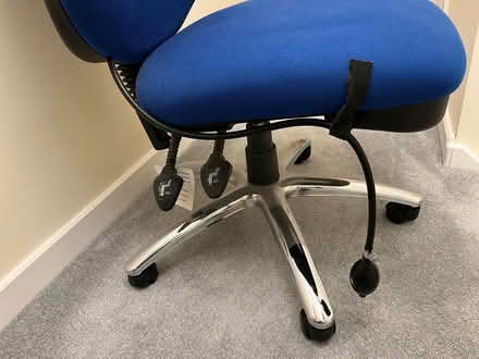 Photo of free Office Chair with lumbar support (Hersham KT12) #2