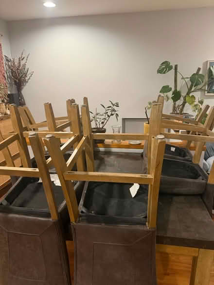 Photo of free Bluestone Dark Grey Marble Dining (Chelsea Sq) #4