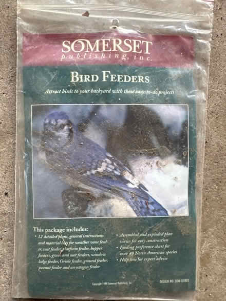 Photo of free Bird feeder build patterns (Danbury-west side) #1