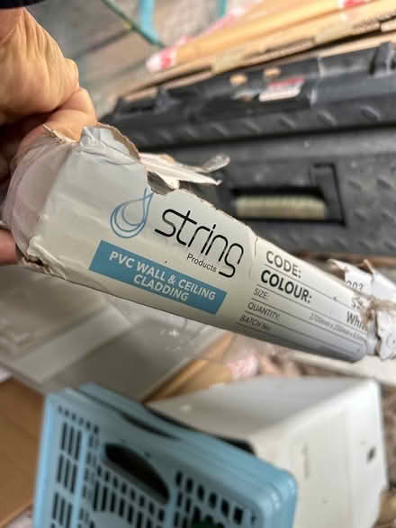 Photo of free White pvc wall and ceiling cladding (Finchampstead RG40) #1