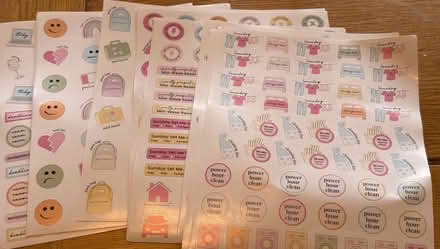 Photo of free A collection of lifestyle stickers (Kings Furlong RG21) #1