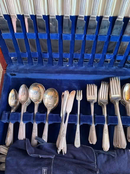 Photo of free Vintage Silver Plated Flatware Set (Rego Park) #2