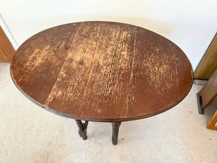 Photo of free Small two leaf folding table (Parish of Fulbourn CB1) #3