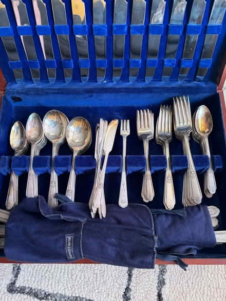 Photo of free Vintage Silver Plated Flatware Set (Rego Park) #4