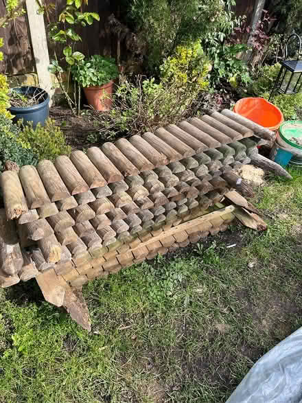 Photo of free Wooden edging for garden (SW19) #1