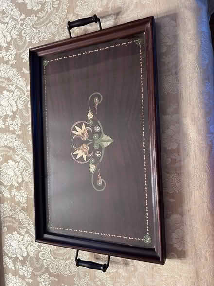 Photo of free Vintage Wood Tray (Near Albion & Walkley.) #2