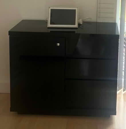 Photo of free Black gloss sideboard (Bracknell RG12) #1