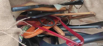 Photo of free Wooden and other coathangers (Stanley Green BH15) #1