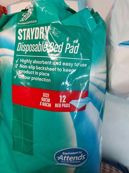 Photo of free disposable bed pads (Wildridings RG12) #1