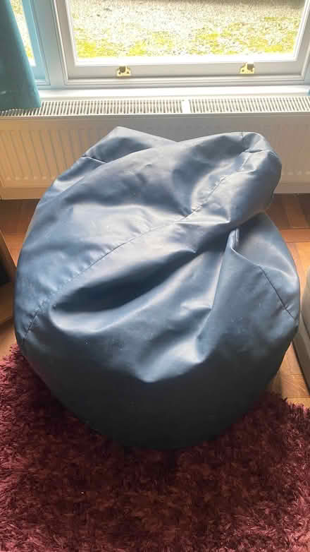 Photo of free Blue pvc bean bag (Truro TR1) #1