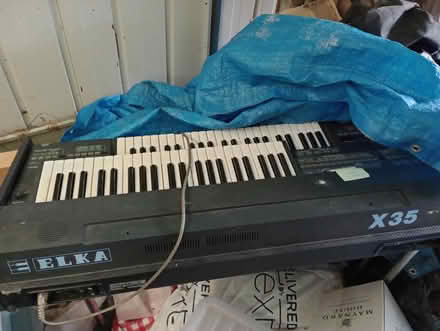 Photo of free NEEDS CLEAN Porta-organ w/pedals (Harton, NE34) #1