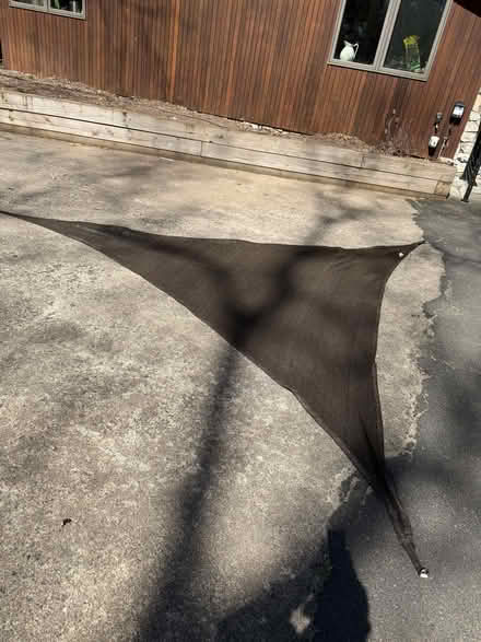 Photo of free Large Sun Shade (Triangle shaped) (DC side of Warrenton) #1