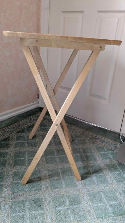 Photo of free Small Foldaway Wooden Table (Caldy Valley CH3) #3