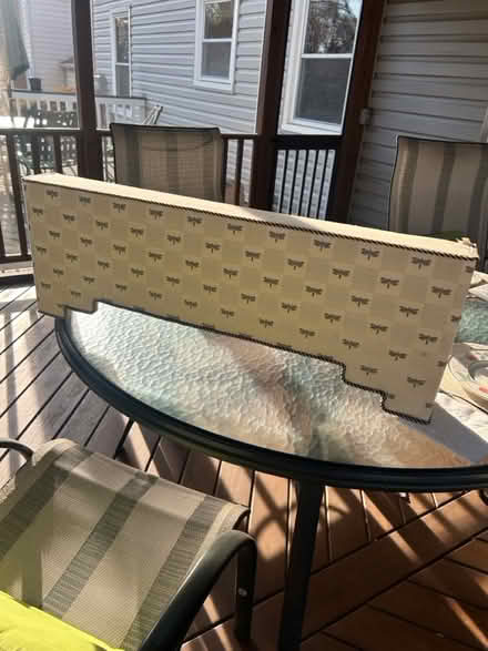 Photo of free 3 Yellow matching wooden cornices (Annandale, Wakefield area) #1