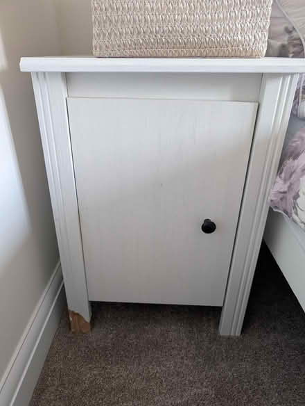 Photo of free Small bedside cabinet (Gainsborough) #2