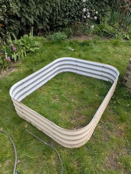 Photo of free 2 metal raised beds (Tonbridge TN10) #1