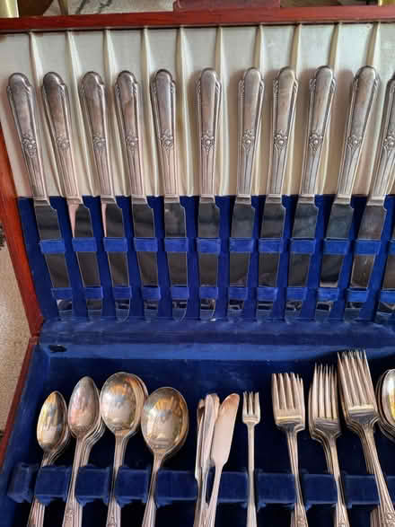 Photo of free Vintage Silver Plated Flatware Set (Rego Park) #3