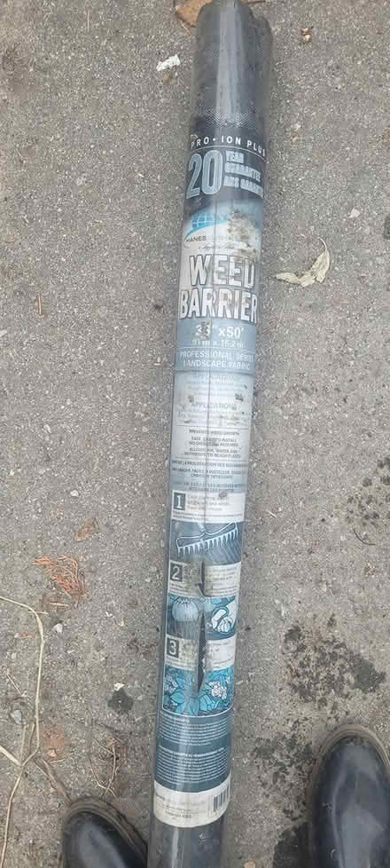 Photo of free Weed barrier (Streetsville area) #1
