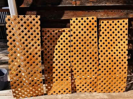 Photo of free 4 pieces good quality lattice (Huron and Wellington) #1