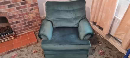 Photo of free 3 seater sofa with 2 armchairs (Sharlston Open Cast Coal Mine WF4) #2