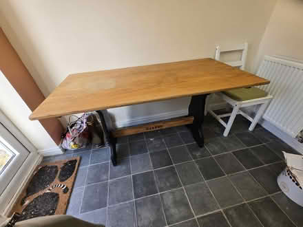Photo of free Solid wood dining table (Ellesmere SY12) #1