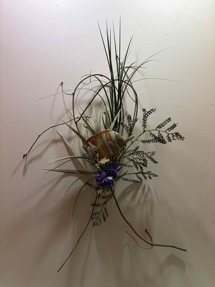 Photo of free Wall art ceramic fish in the reeds (San Carlos-El Camino near Hull) #1