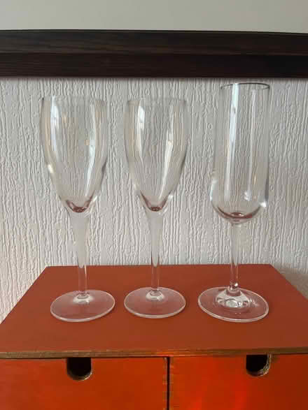 Photo of free Three Champaign Flutes (Hounslow W4) #1