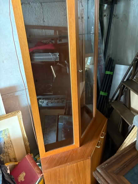 Photo of free Corner unit with glass shelves (Faversham ME13) #1