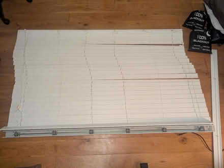 Photo of free White blind (Greenwich SE10) #1